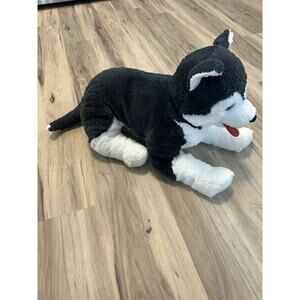 Livlig Dog Siberian Husky Stuffed Animal IKEA Gray/White Floppy Plush Gift Toy